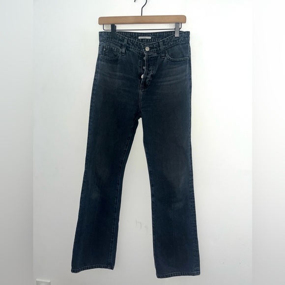 ALEXA CHUNG FOR AG Button Fly Jeans Size 28 - Picture 1 of 13